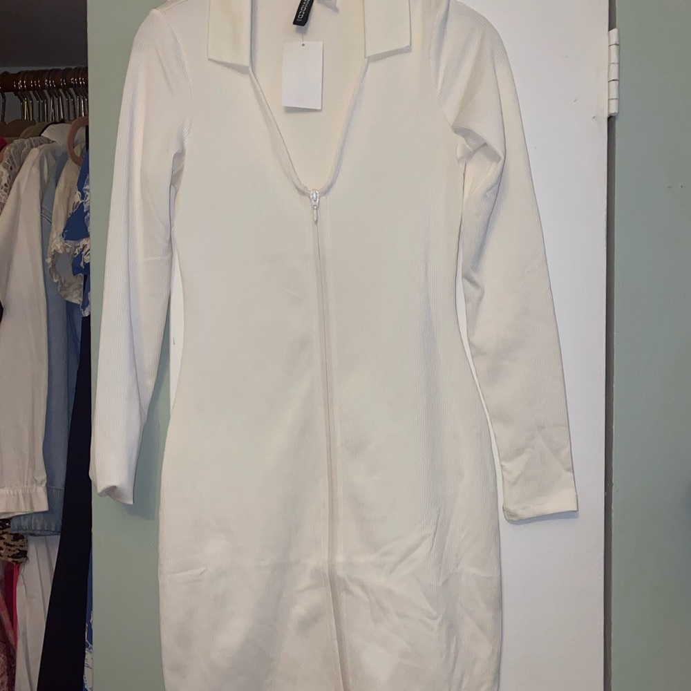 Brand new H&M body con zipper dress